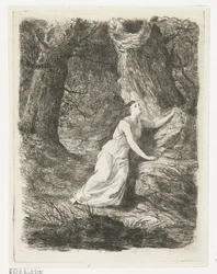 Olwene streift durch den Wald. Aeddon