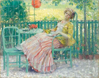 Auf der Terrasse