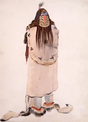 Awaschó-dichsas, Hidatsa-Mann