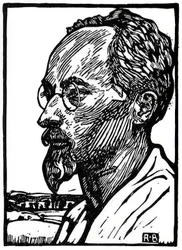 Linolschnitt Budzinski