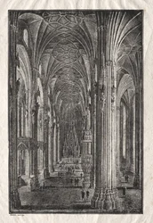 Innenraum des Stephansdoms in Wien