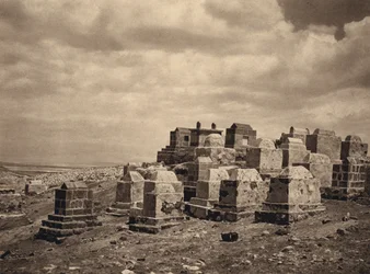 Gräber in der Wüste von Juda