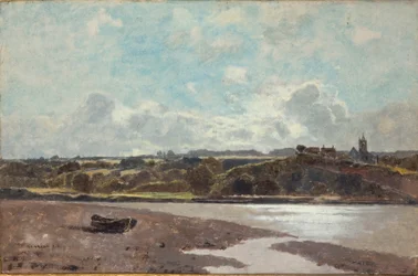 Landschaft gegenüber Newnham on Severn, 1880
