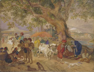 Süßwasserquellen bei Konstantinopel, 1849