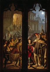 Deutschordensritter als Ordonnanzen in Jerusalem, 1824