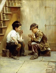 Ihr erster Rauch, 1889
