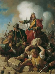 Wiens Verteidigung gegen die Türken, 1683, ca. 1865