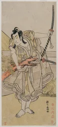 Ichikawa Monnosuke II als Soga no Gorō