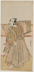 Ichimura Uzaemon IX als Soga no Juro