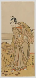 Der Schauspieler Matsumoto Koshiro IV, Edo-Periode, späte 1770er Jahre
