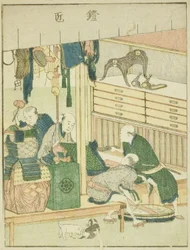 Rüstungsmacher, aus dem illustrierten Buch 