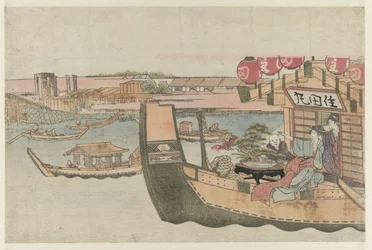Bootsfahrt auf dem Sumida-Fluss