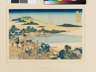 Fukui-Brücke in der Provinz Echizen