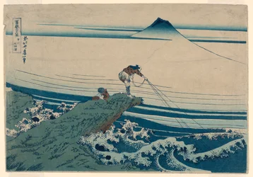 Kajikazawa in der Provinz Kai (Koshu Kajikazawa) aus der Serie, Sechsunddreißig Ansichten des Berges Fuji