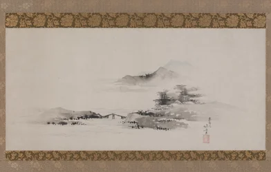 Landschaft, Edo-Periode, ca. 1801-02