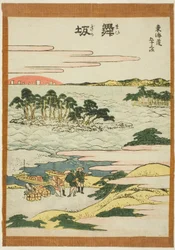 Maisaka, aus der Serie "Dreiundfünfzig Stationen des Tokaido"