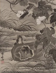 Mäuse in einer Melone, ca. 1887