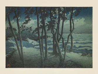 Hinomisaki, Izumo, aus der Serie „Souvenirs of Travels, Third Series“
