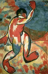 Ein Badender, 1911