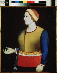 Porträt der Frau des Künstlers