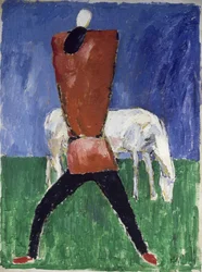 Das weiße Pferd Mann und Pferd, 1930-1931