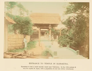 Eingang zum Tempel in Kamakura