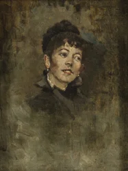 Kopf eines jungen Mädchens, 1878-1882