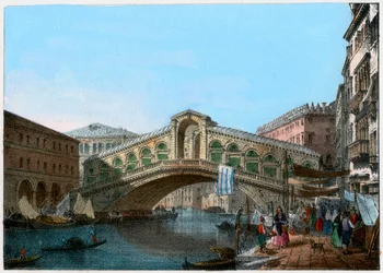 Rialtobrücke, Venedig, Italien
