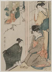 Chushingura: Akt II des Lagerhauses der Loyalität, späte 1790er Jahre