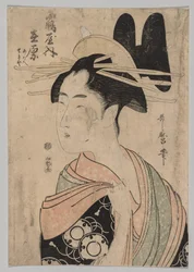 Frau aus dem Yoshiwara