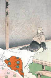 Die Tänzerin Hotoke Gozen bei Gioji