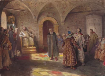 Zar und Bojaren