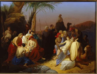 Der Verkauf von Joseph von Konstantin Dmitrievich Flavitski