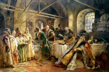 Die Kusszeremonie, 1895.