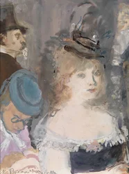 Illustration für Boule de Suif von Guy de Maupassant