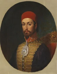 Porträt von Sultan Abdülmecid I., ca. 1846