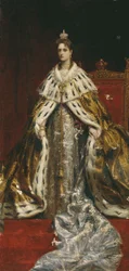 Porträt von Alexandra Feodorowna (Alix von Hessen) (1872-1918)