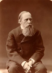 Mikhail Saltykov-Shchedrin, russischer Autor, 1880er Jahre