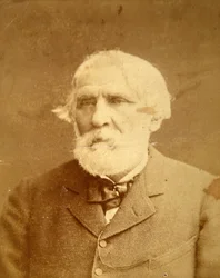 Porträt des Autors Iwan Sergejewitsch Turgenew