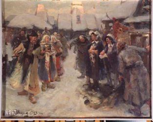 Die Ausländer in Moskau