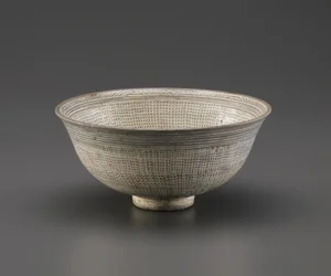 Schale mit gestempelter und eingeschnittener Dekoration, 15. Jahrhundert oder später