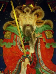 Detail, Porträt des zehnten Königs (Yeonsangun)