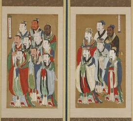 Prozessionsszene, Choson-Dynastie
