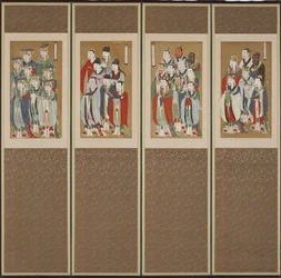 Prozessionsszene, Choson-Dynastie