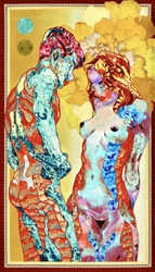 Lebendiges Adam und Eva