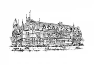 Historisches Stadtdenkmal Skizze
