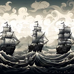 4 Arten von Schwarz-Weiß-Umrissen nur 2