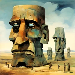 Osterinsel Moai 2