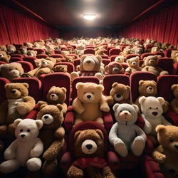 Millionen von Teddybären in einem Kino 2