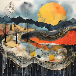 Prähistorische Landschaft 1